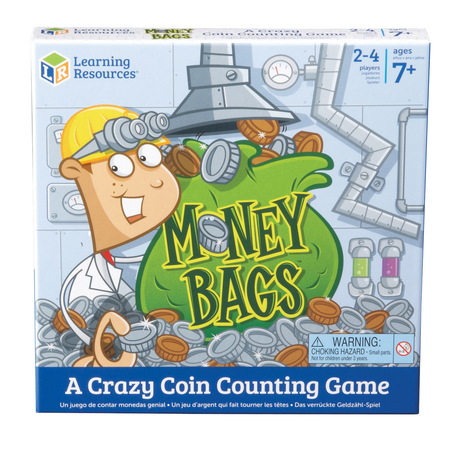 LEARNING RESOURCES Money Bags™ A Coin Value Game 5057